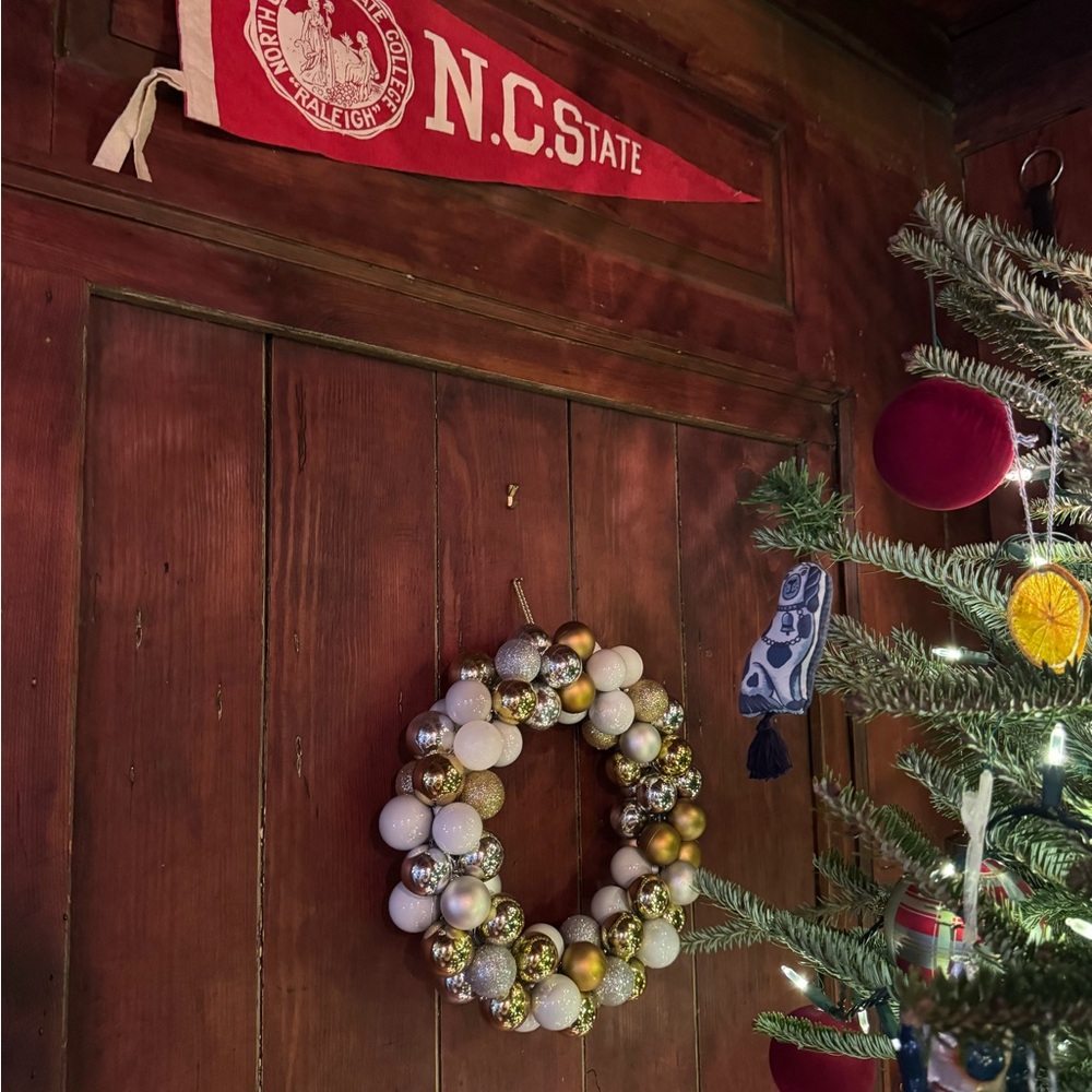 Neutral Gold Glam Ornament Mini Wreath - Opalhouse - Picture 2 of 4